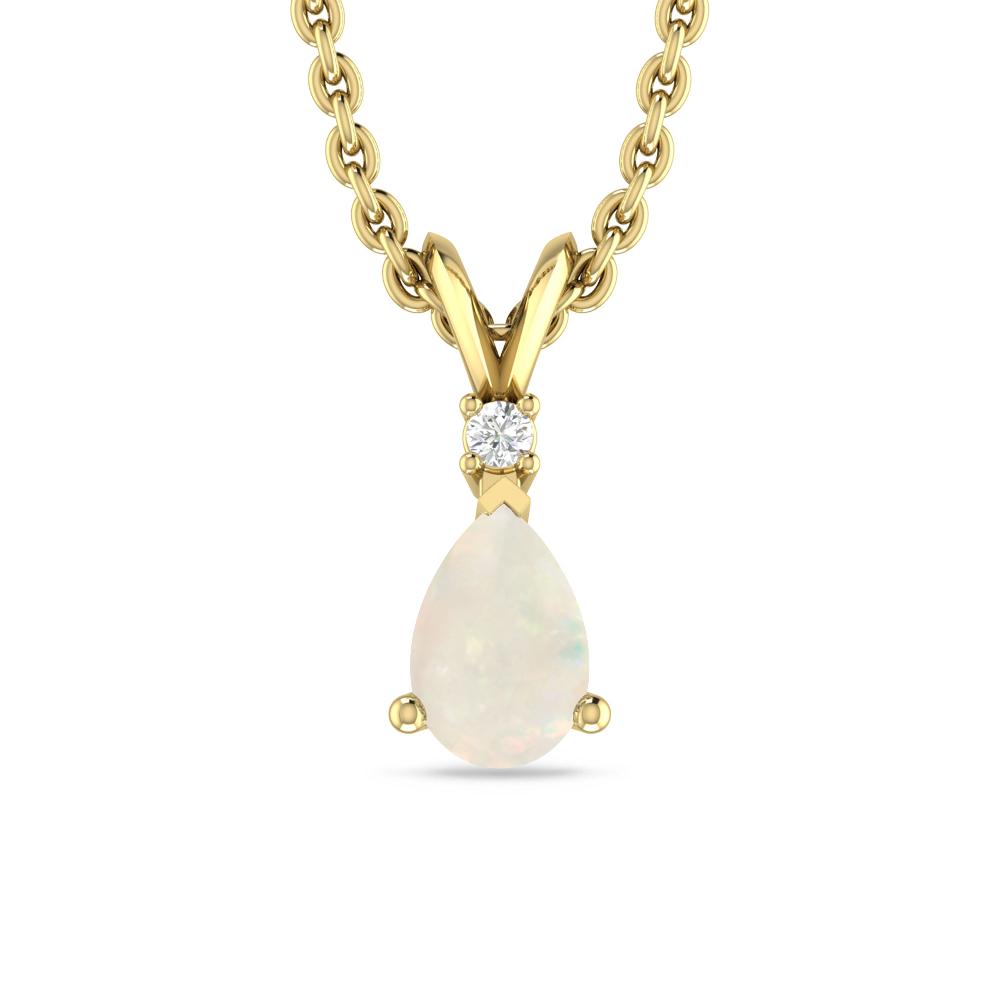 Yellow Gold - Opal