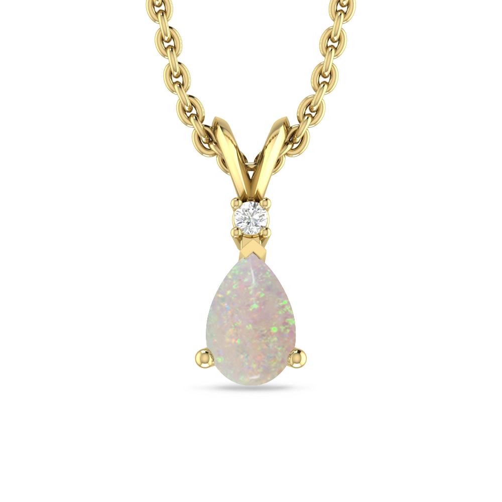 Yellow Gold - Opal