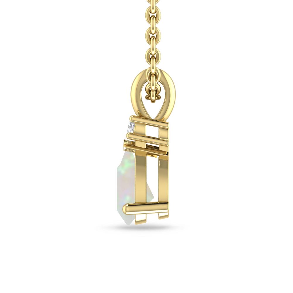 Yellow Gold - Opal