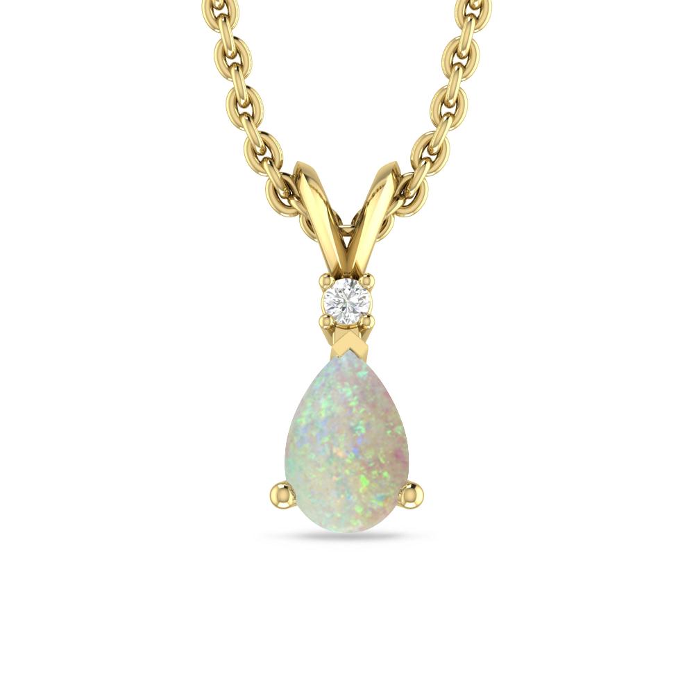 Yellow Gold - Opal