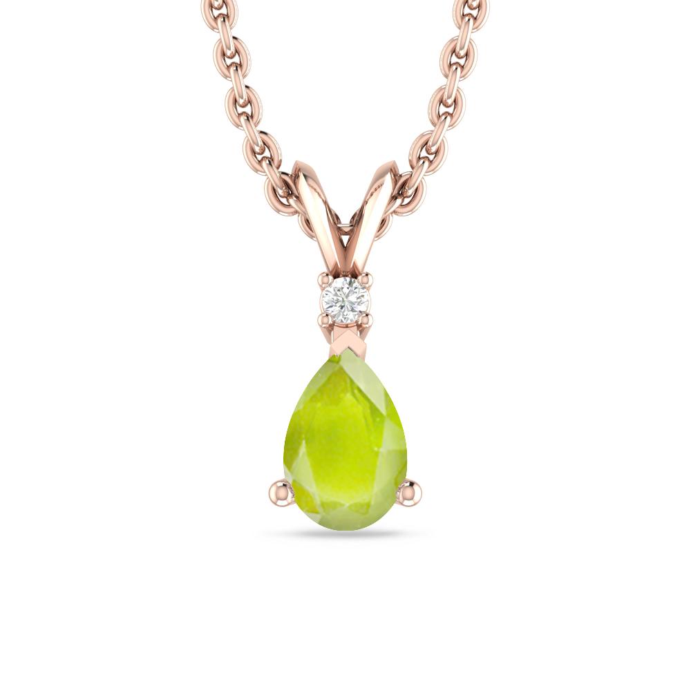 Rose Gold - Peridot