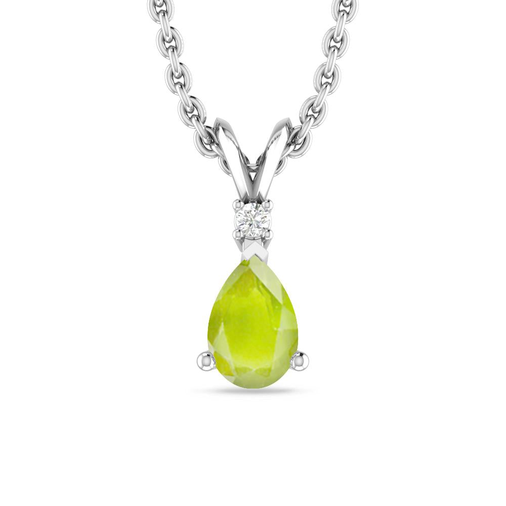 White Gold - Peridot