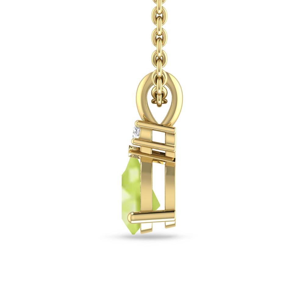 Yellow Gold - Peridot