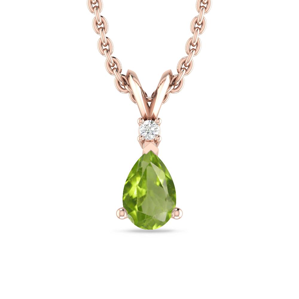 Rose Gold - Peridot