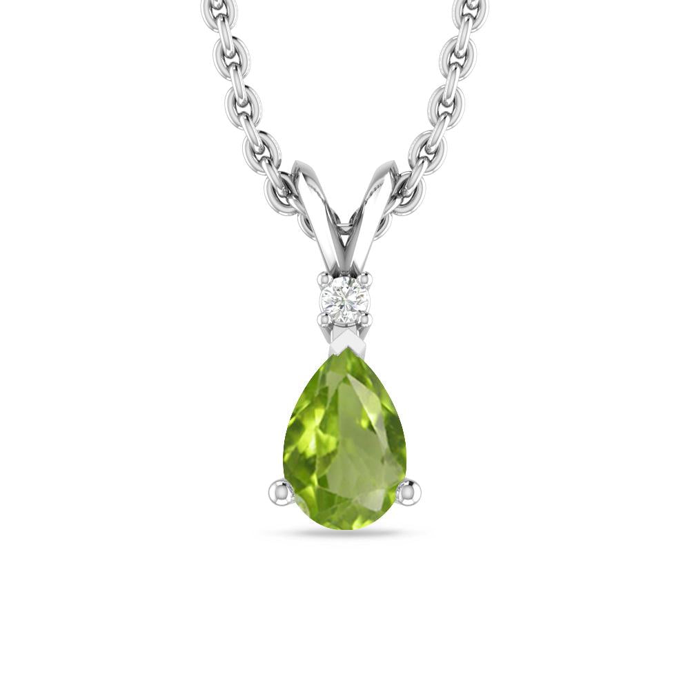 White Gold - Peridot