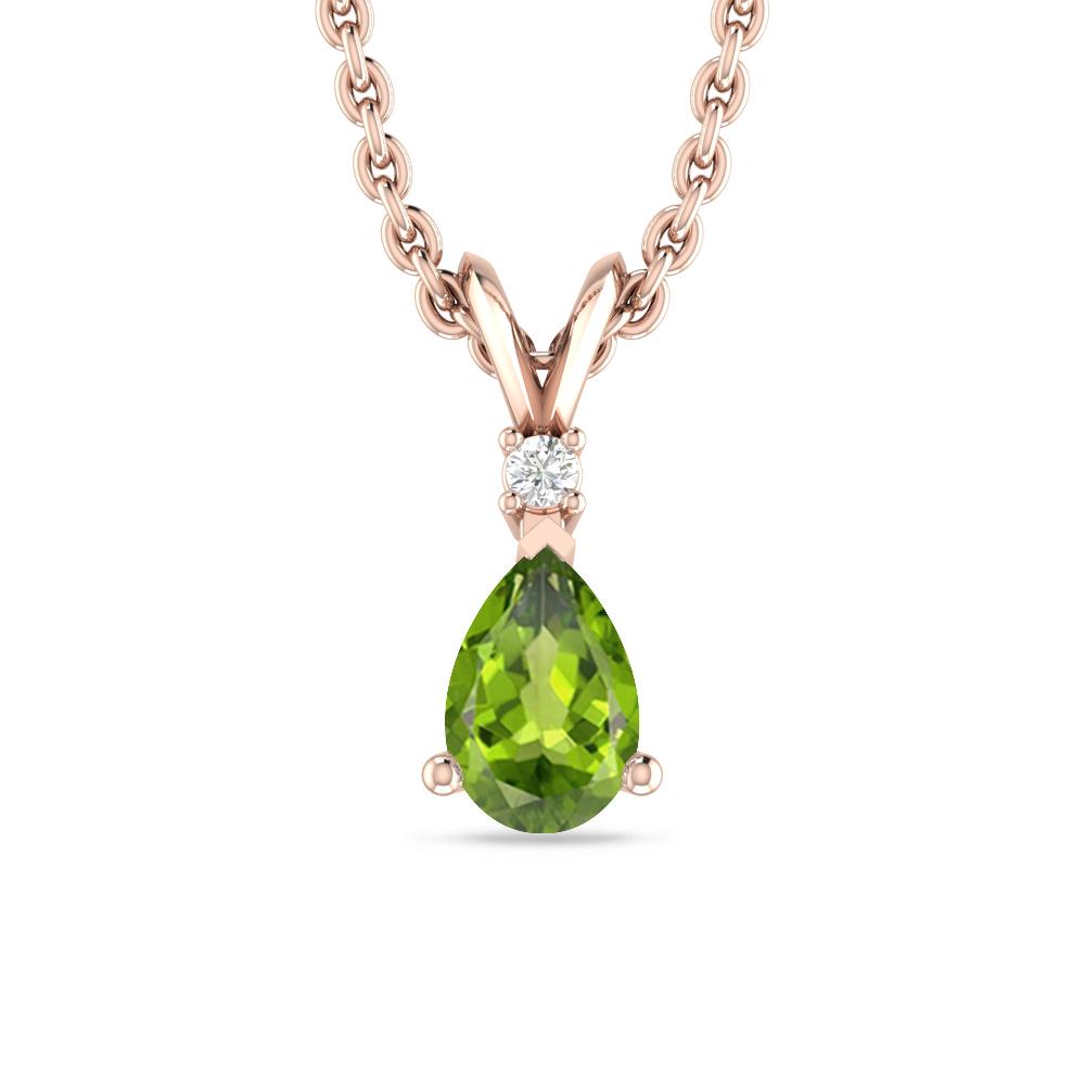 Rose Gold - Peridot