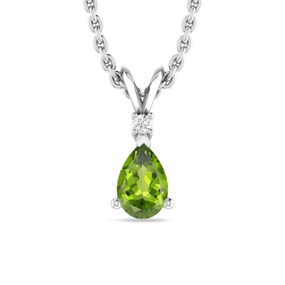 White Gold - Peridot