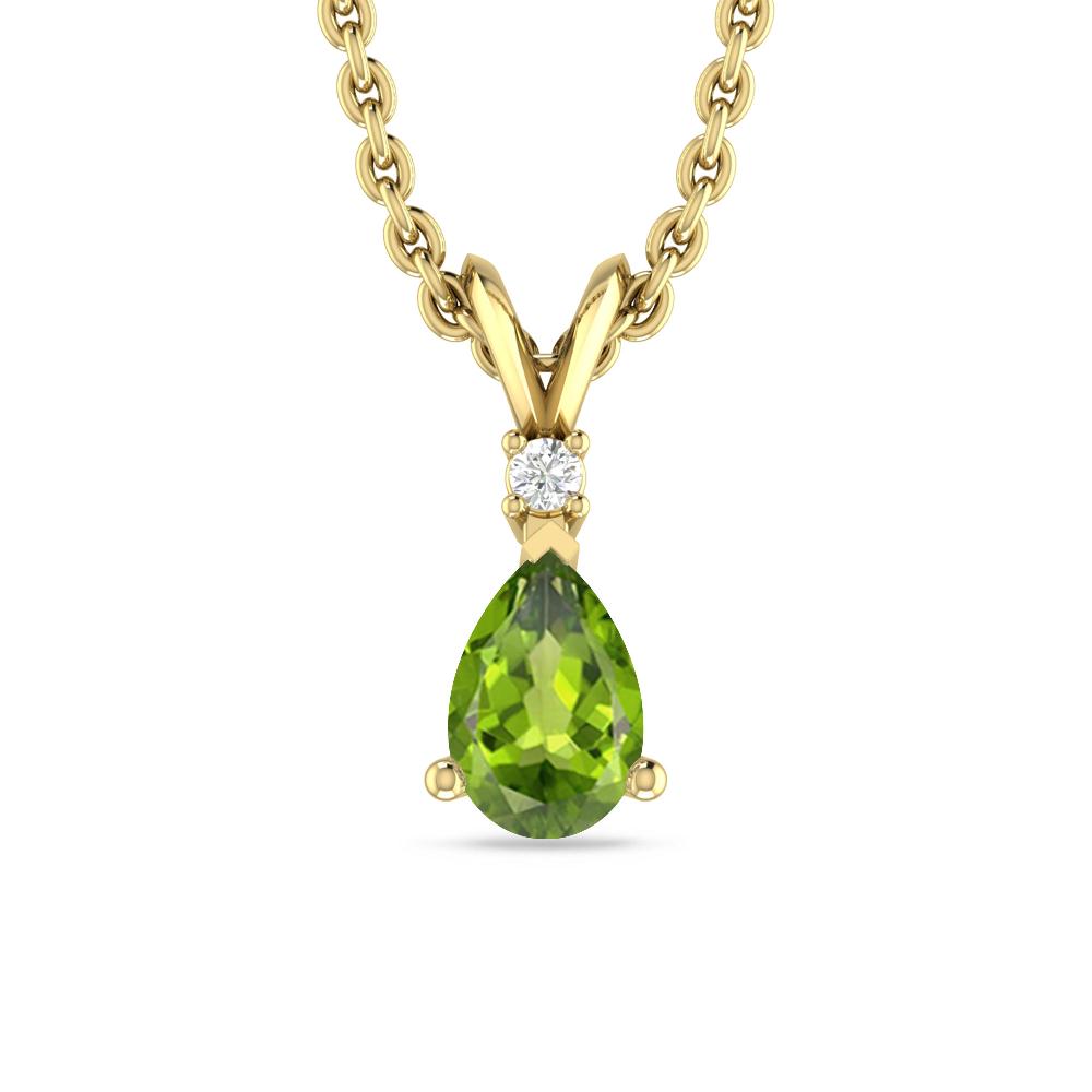 Yellow Gold - Peridot
