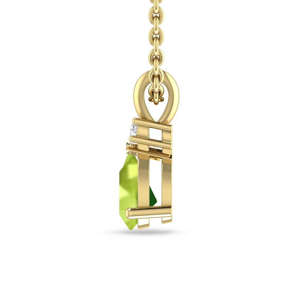 Yellow Gold - Peridot