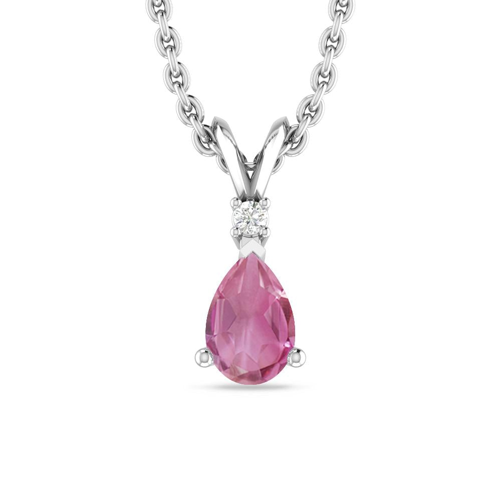 White Gold - Pink Tourmaline
