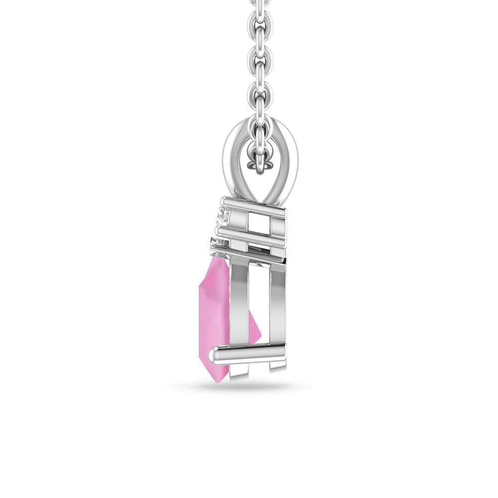 White Gold - Pink Tourmaline