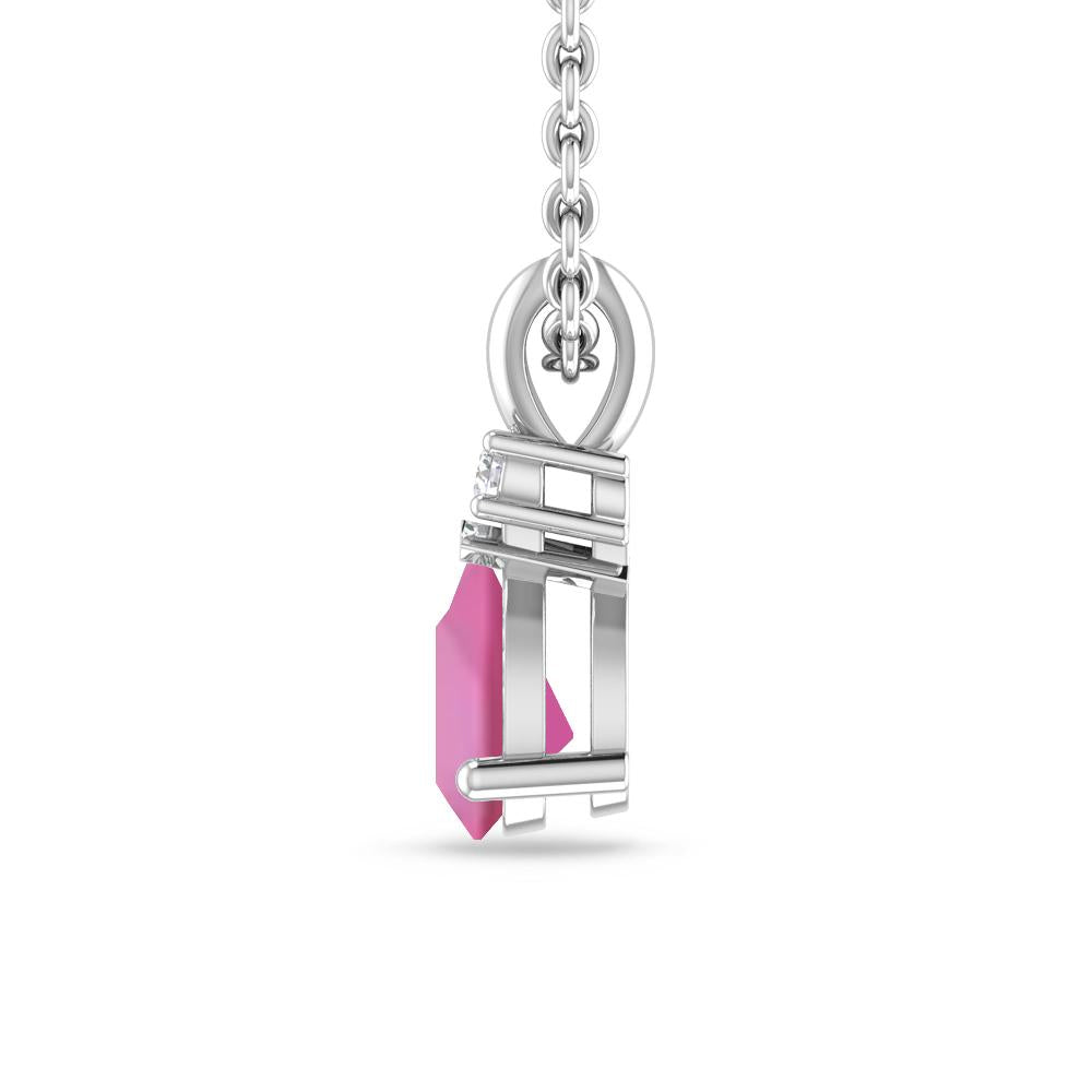 White Gold - Pink Tourmaline