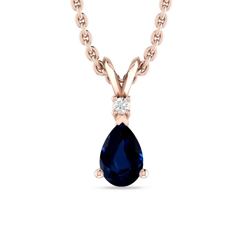 Rose Gold - Sapphire