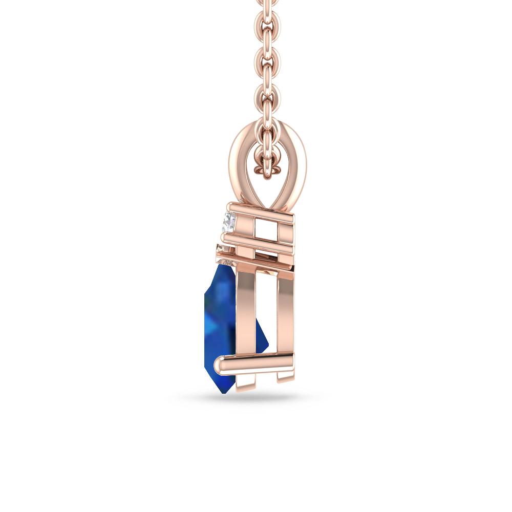 Rose Gold - Sapphire