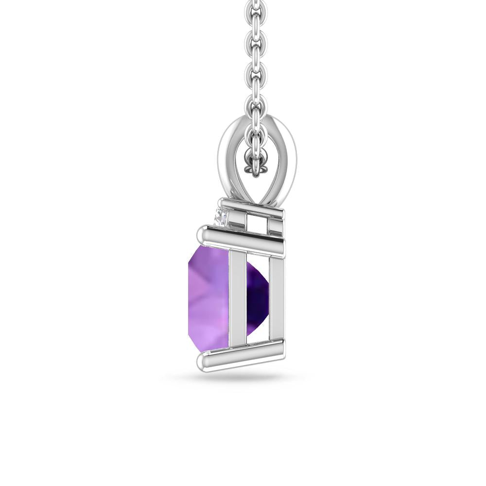 White Gold - Amethyst
