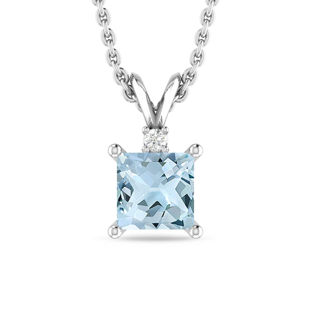 White Gold - Aquamarine