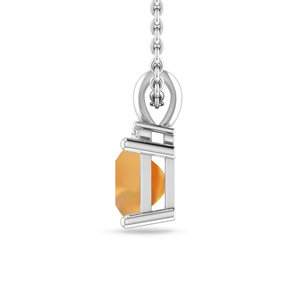 White Gold - Citrine