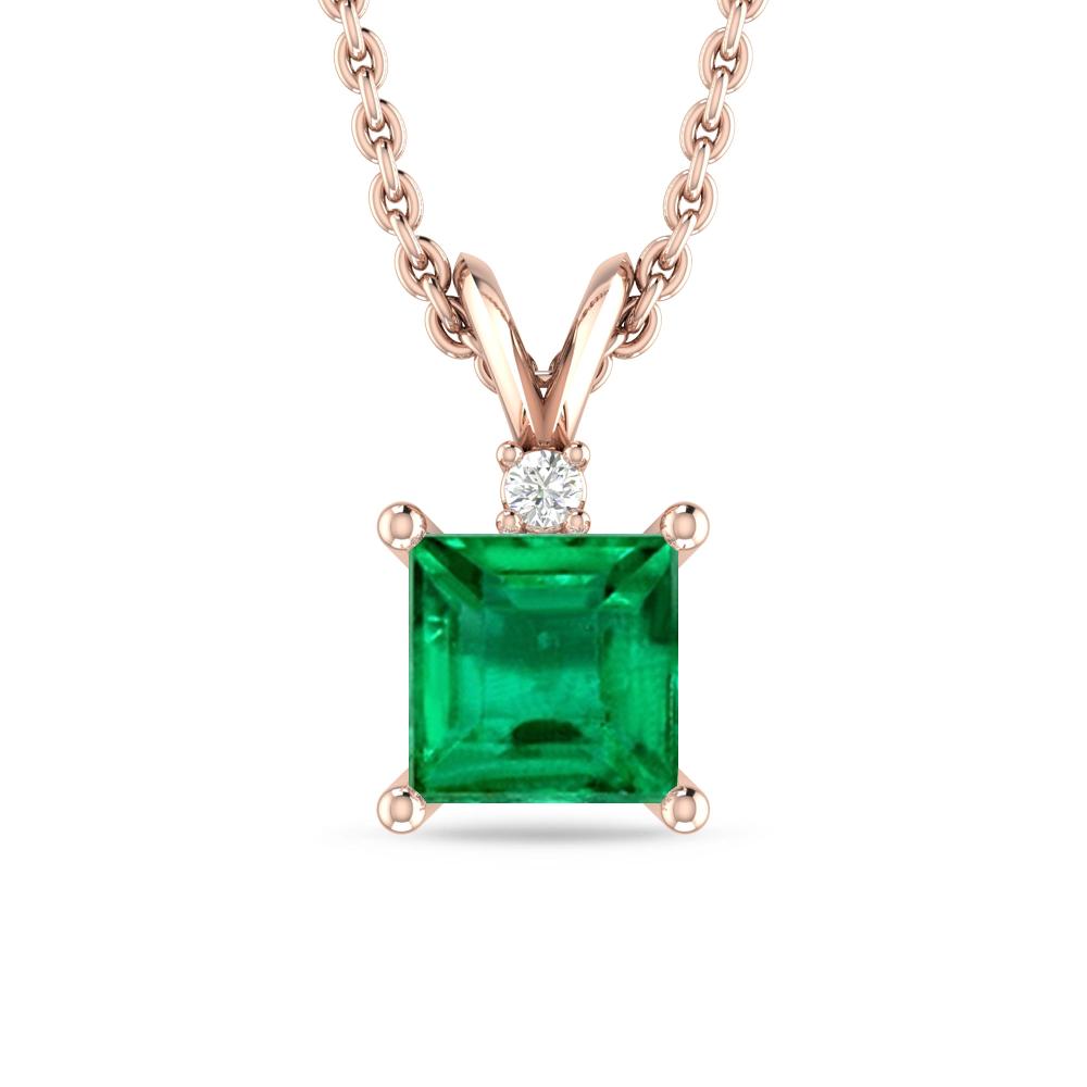 Rose Gold - Emerald