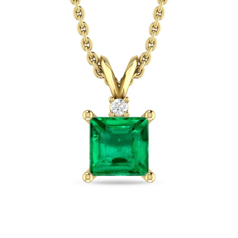 Yellow Gold - Emerald