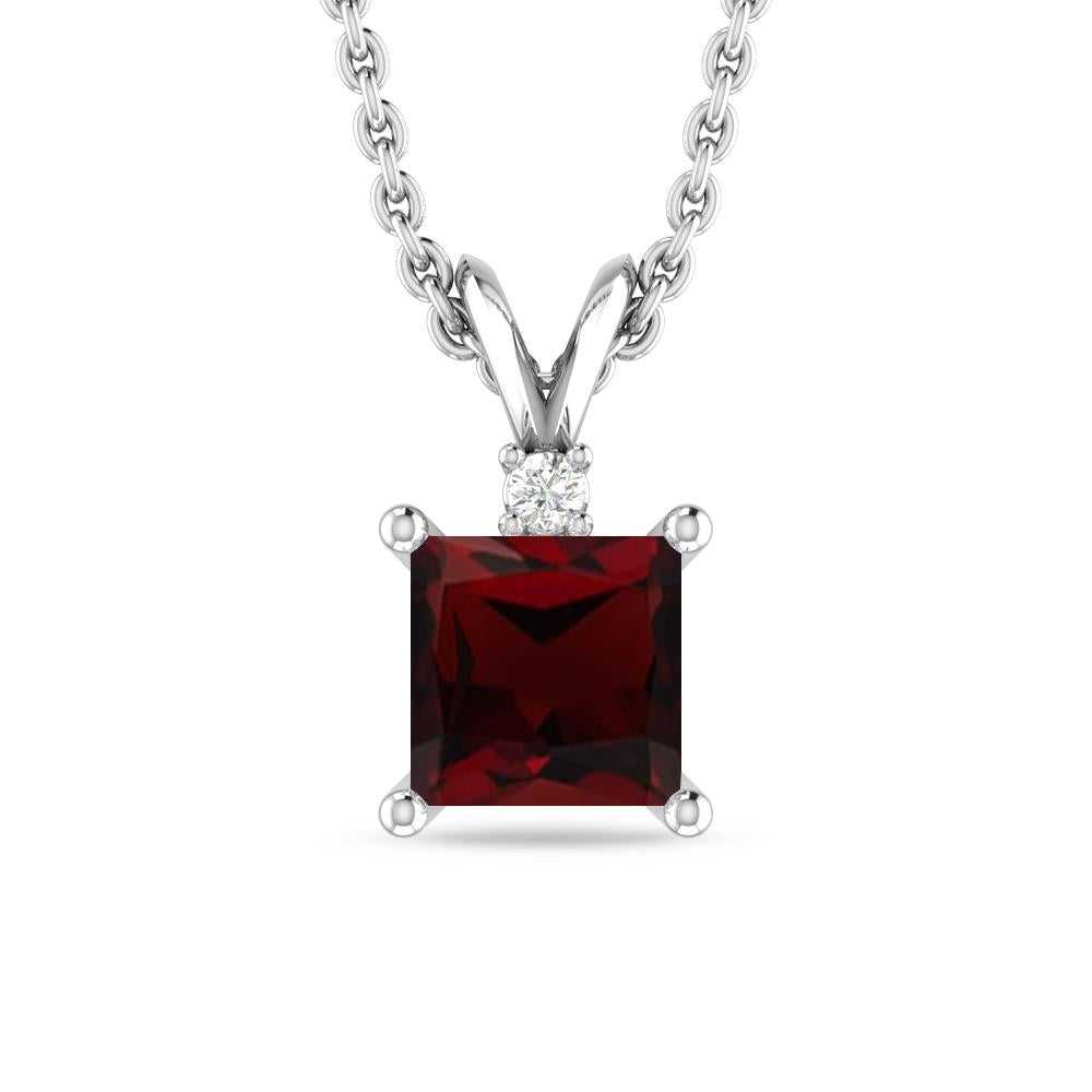 White Gold - Garnet