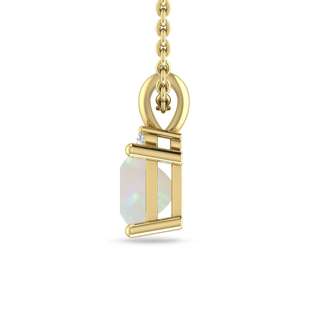 Yellow Gold - Opal