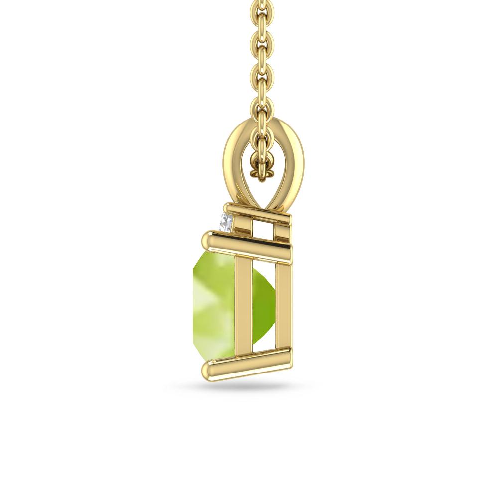 Yellow Gold - Peridot