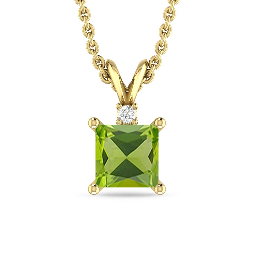 Yellow Gold - Peridot