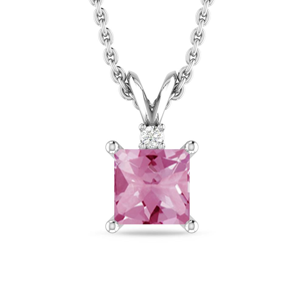 White Gold - Pink Tourmaline