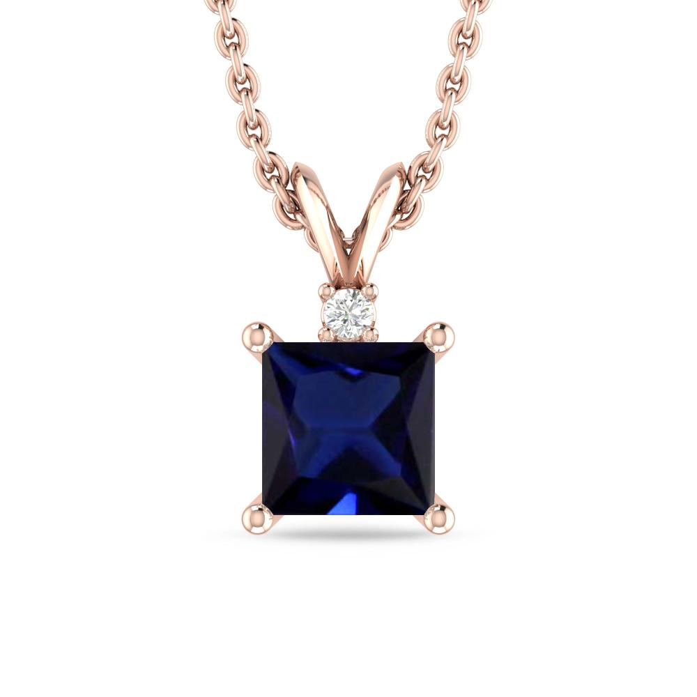 Rose Gold - Sapphire