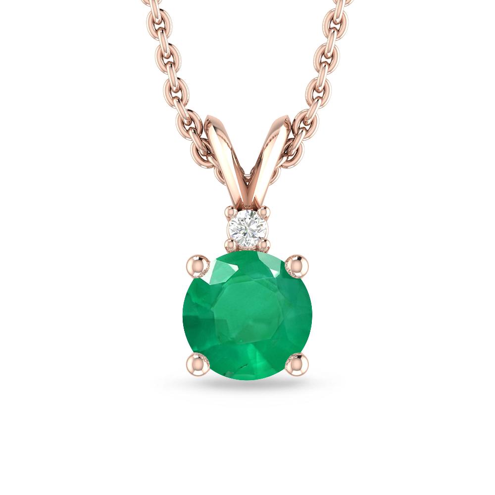Rose Gold - Emerald