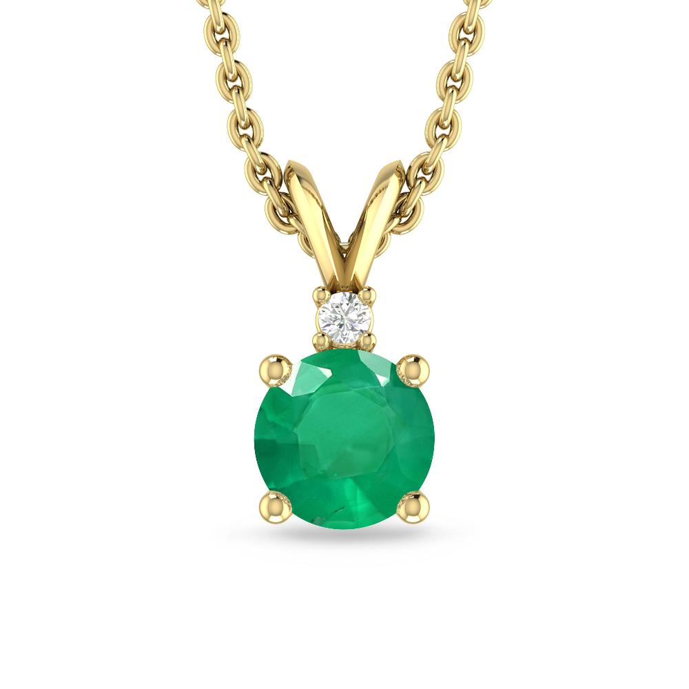 Yellow Gold - Emerald