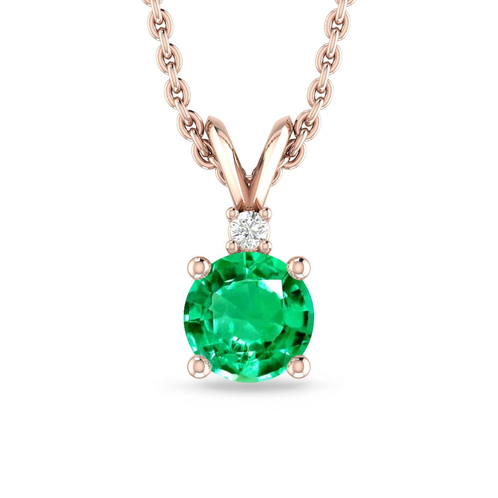 Rose Gold - Emerald