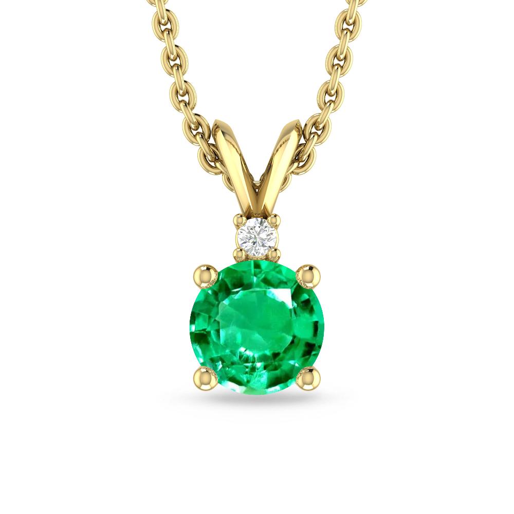 Yellow Gold - Emerald