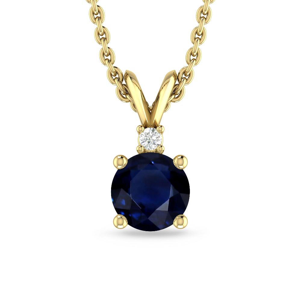 Yellow Gold - Sapphire