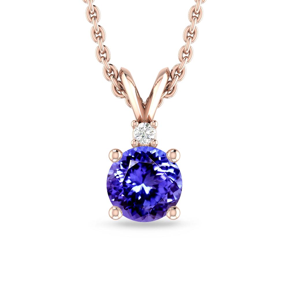 Rose Gold - Tanzanite