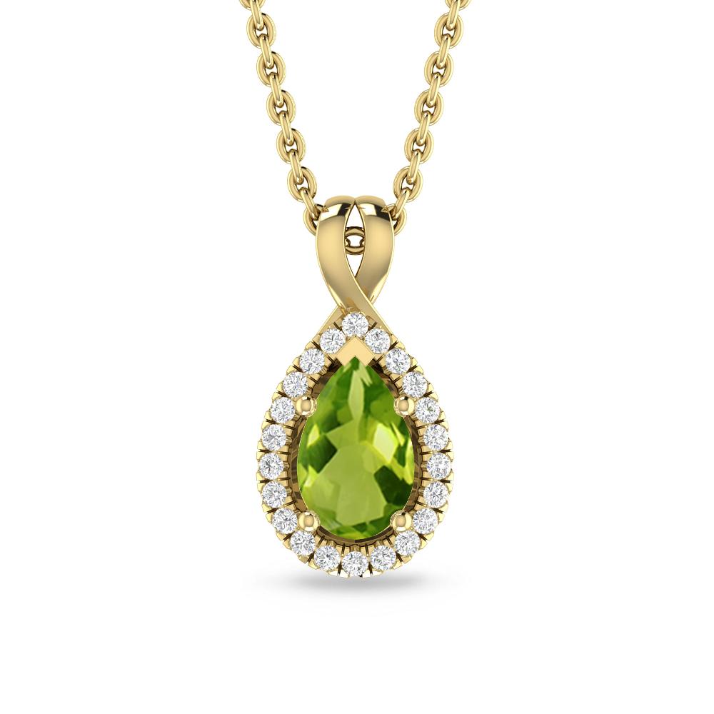 Yellow Gold - Peridot