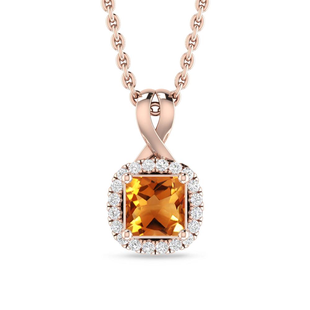 Rose Gold - Citrine