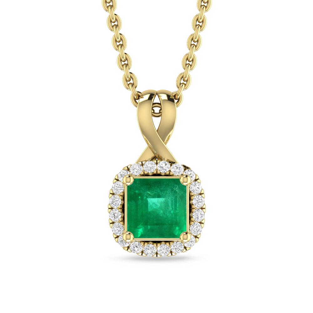 Yellow Gold - Emerald