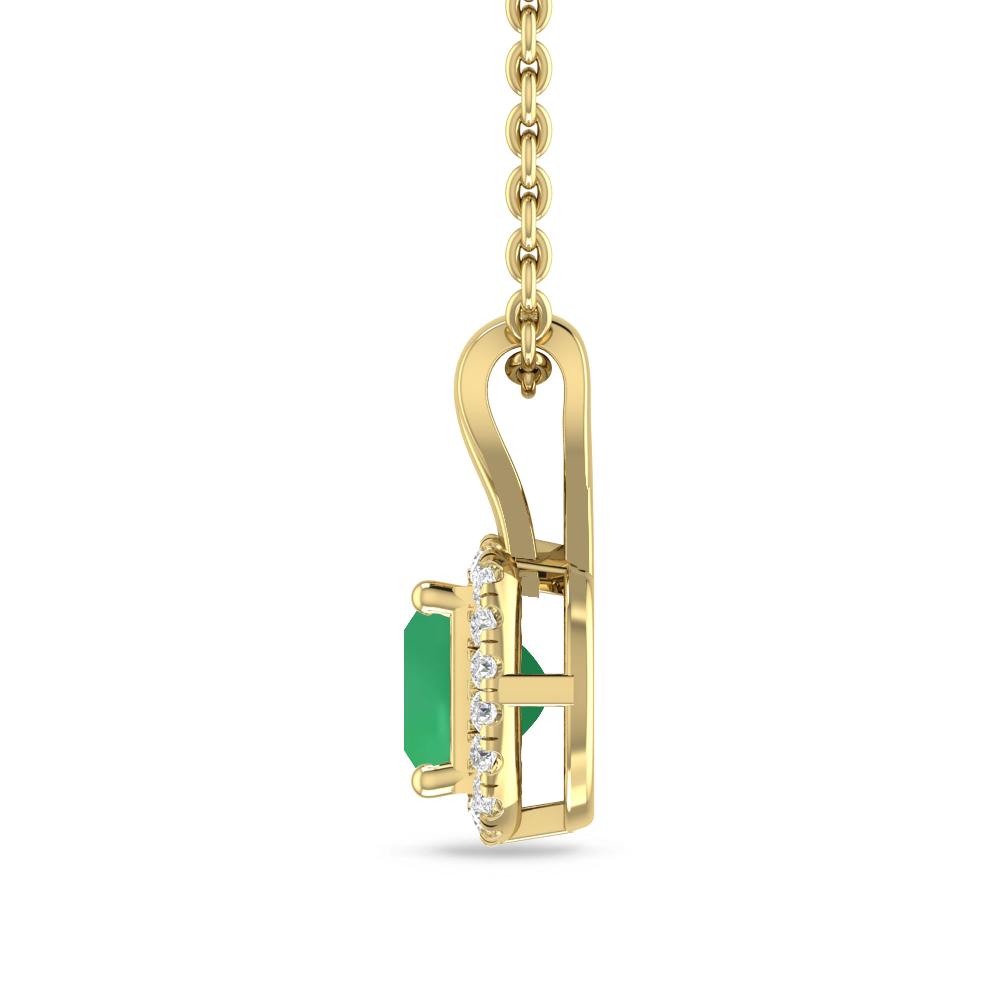 Yellow Gold - Emerald