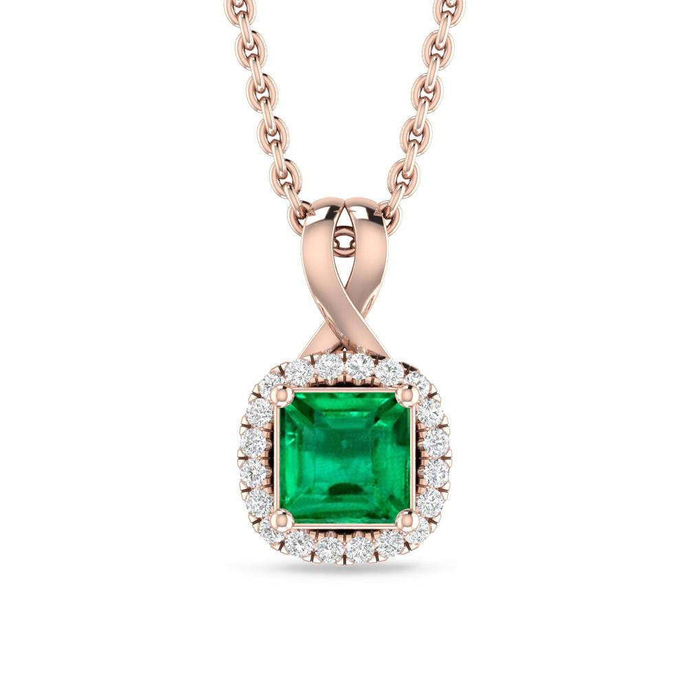 Rose Gold - Emerald