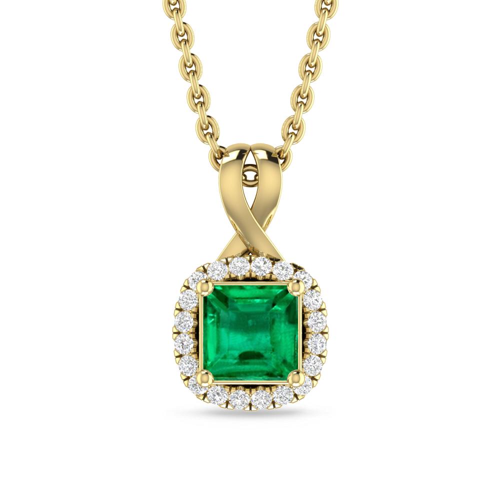 Yellow Gold - Emerald