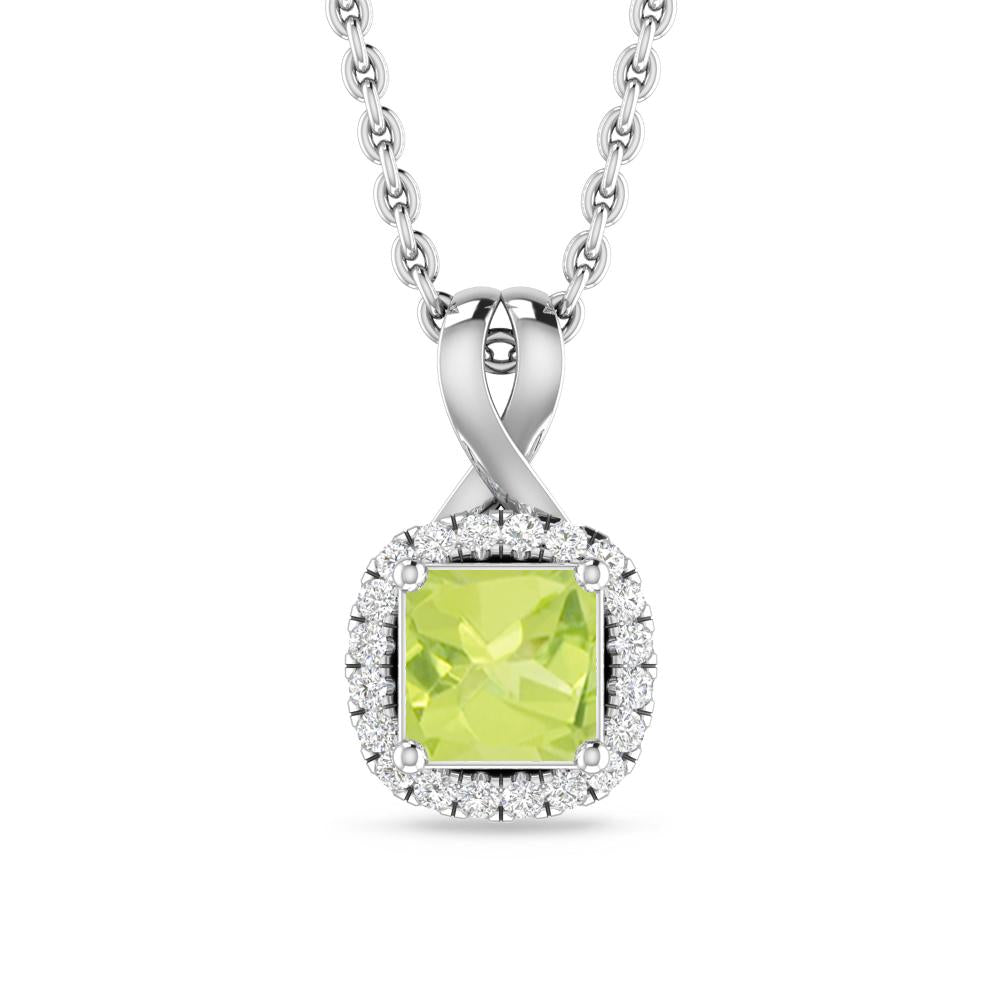White Gold - Peridot