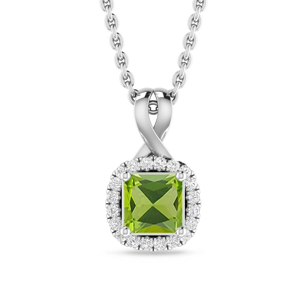 White Gold - Peridot