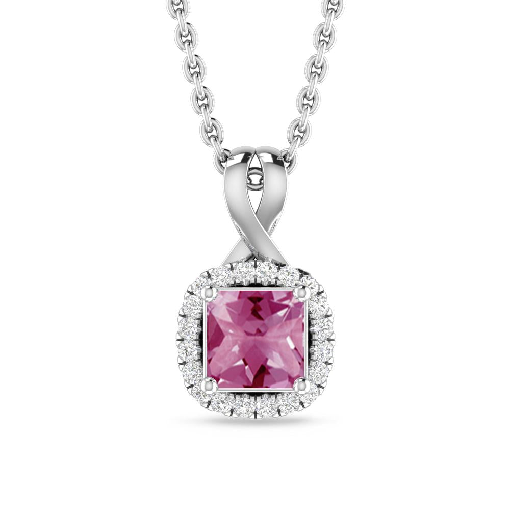 White Gold - Pink Tourmaline