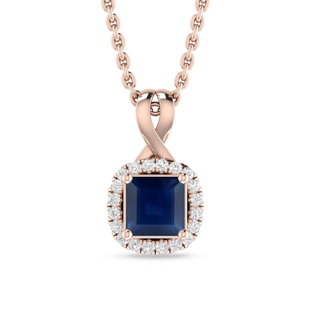 Rose Gold - Sapphire