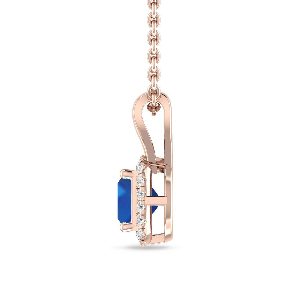 Rose Gold - Sapphire