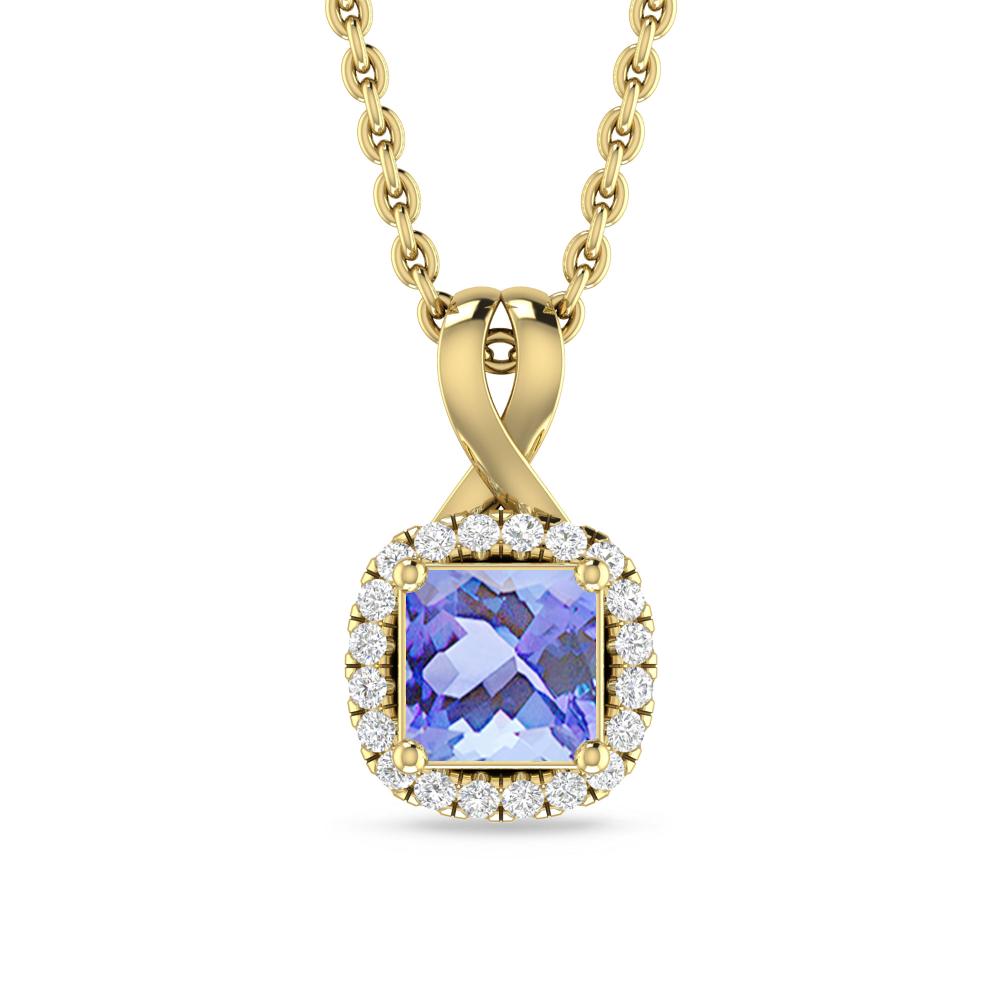 Yellow Gold - Tanzanite