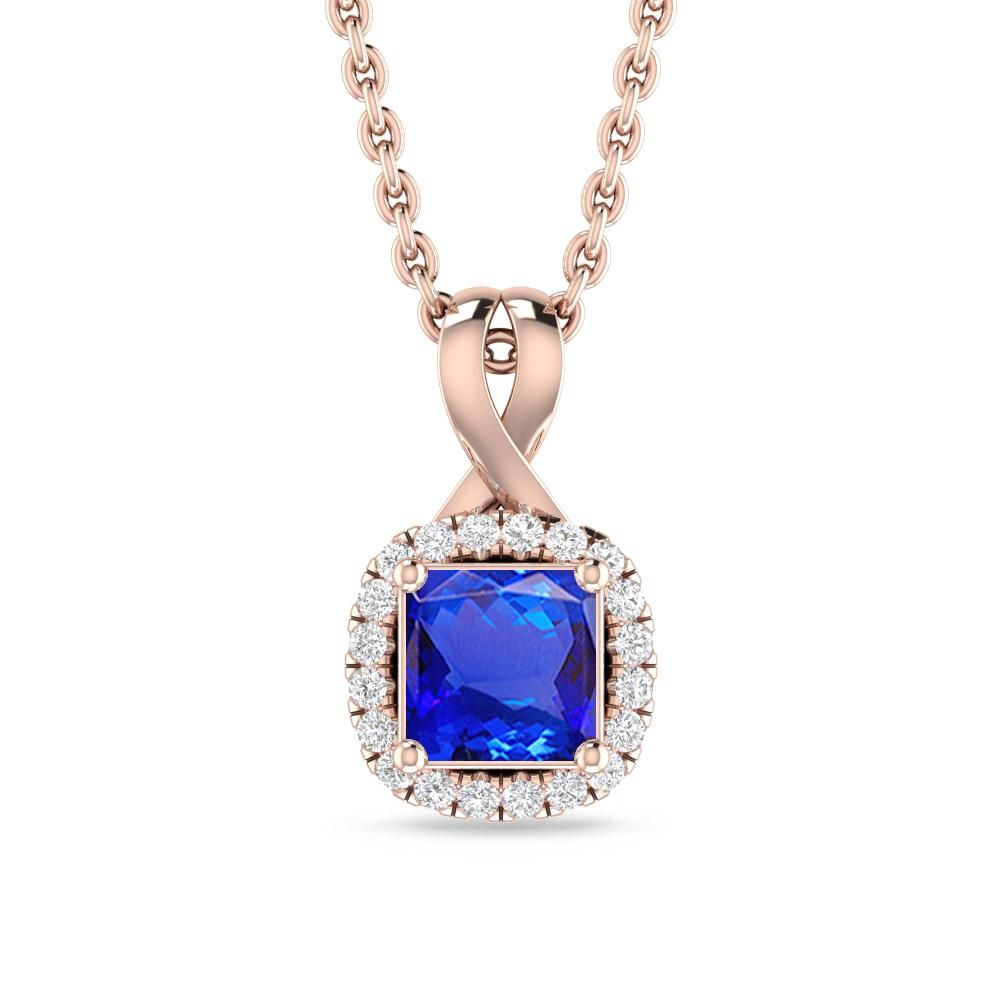 Rose Gold - Tanzanite
