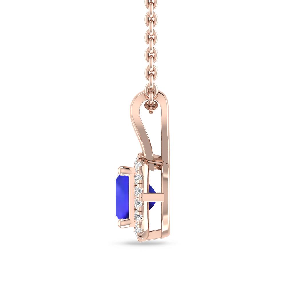 Rose Gold - Tanzanite