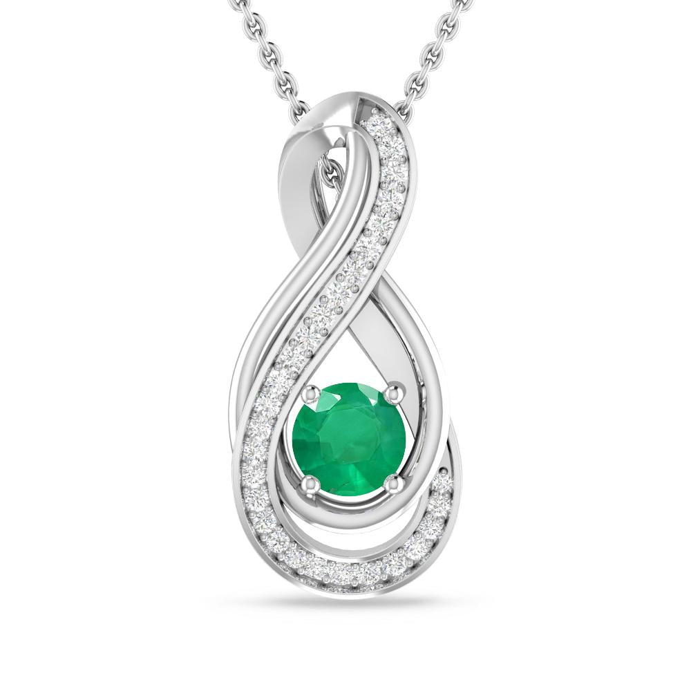 White Gold - Emerald